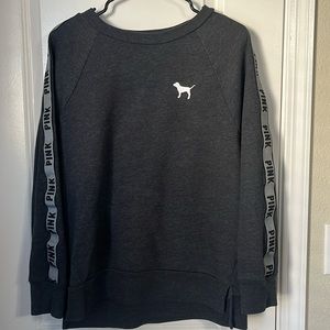 Victoria Secret Pink sweatshirt. Medium. Gray